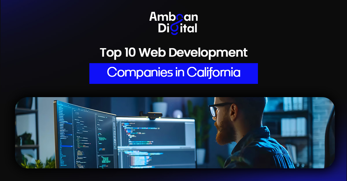 top ten web development companies in California